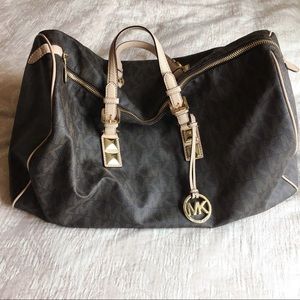 Michael Kors signature duffel